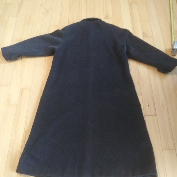 Jones New York long coat classic  wool mohair blend size 6 - Picture 9 of 15